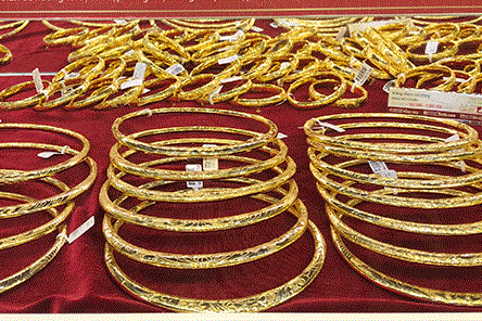 Cận Tết, giá vàng tăng sát mốc 79 triệu đồng/lượng