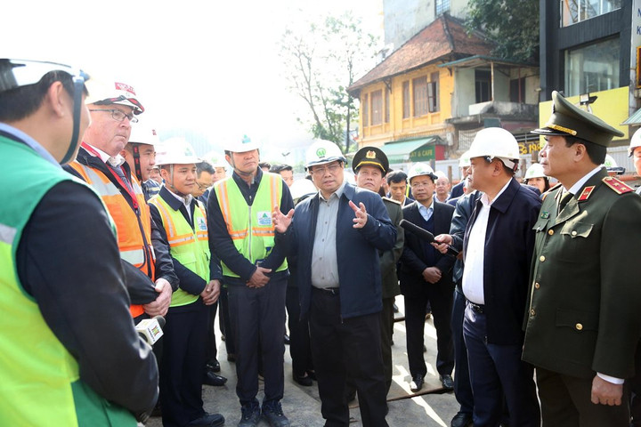 Đẩy nhanh tiến độ Dự án xây dựng tuyến đường sắt đô thị đoạn Nhổn - ga Hà Nội