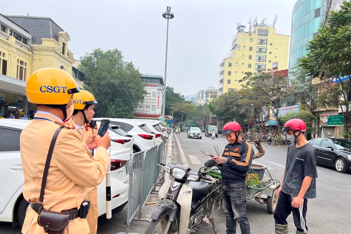 Bảo đảm trật tự an toàn giao thông khu vực ga Hà Nội