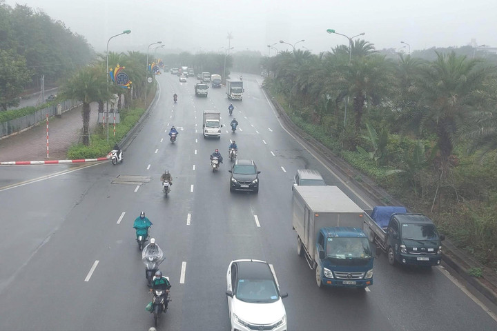 Ảnh hưởng không khí lạnh, Hà Nội có mưa, nhiệt độ giảm từ đêm mai