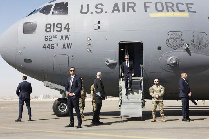 Ngoại trưởng Mỹ sẽ dừng chân ở Israel trong chuyến công du Trung Đông