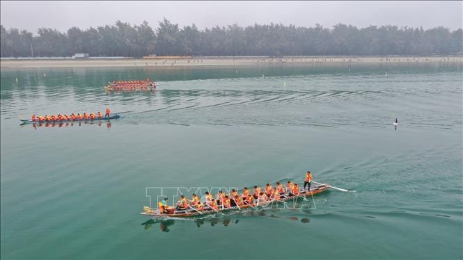 Lần đầu tiên tổ chức Lễ hội đua thuyền các huyện đảo trong cả nước​