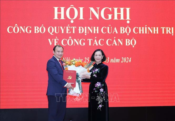Đồng chí Lê Hải Bình được bổ nhiệm làm Tổng Biên tập Tạp chí Cộng sản