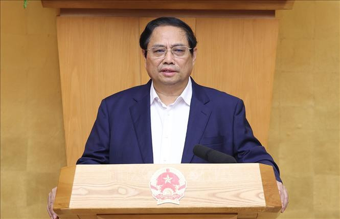Thủ tướng Phạm Minh Chính chủ trì phiên họp Chính phủ chuyên đề xây dựng pháp luật tháng 3-2024