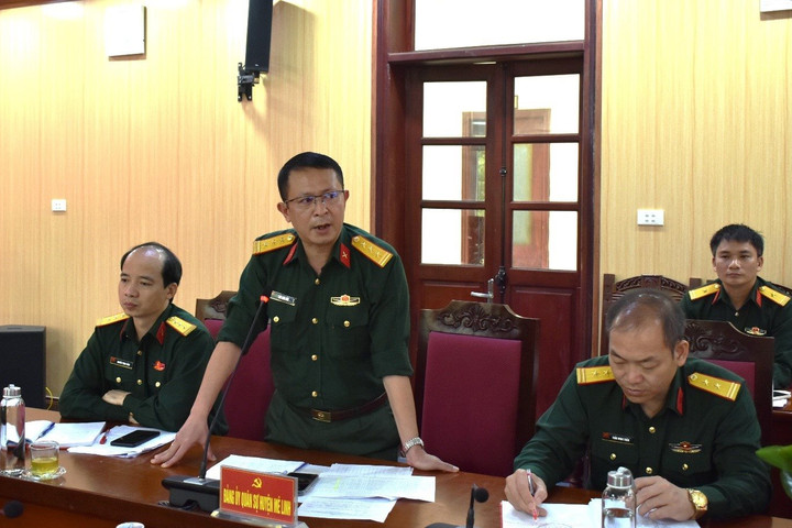 Mê Linh phấn đấu hoàn thành Chương trình số 09 của Thành ủy về công tác quốc phòng, quân sự