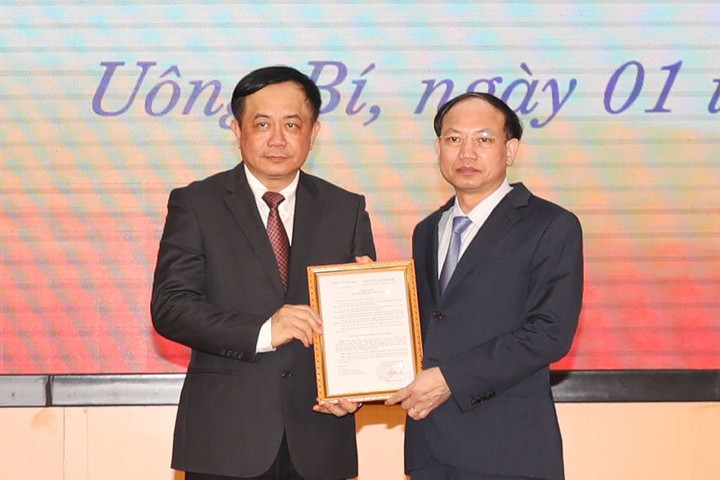 Điều động Giám đốc Trung tâm Truyền thông tỉnh Quảng Ninh làm Bí thư Thành ủy Uông Bí