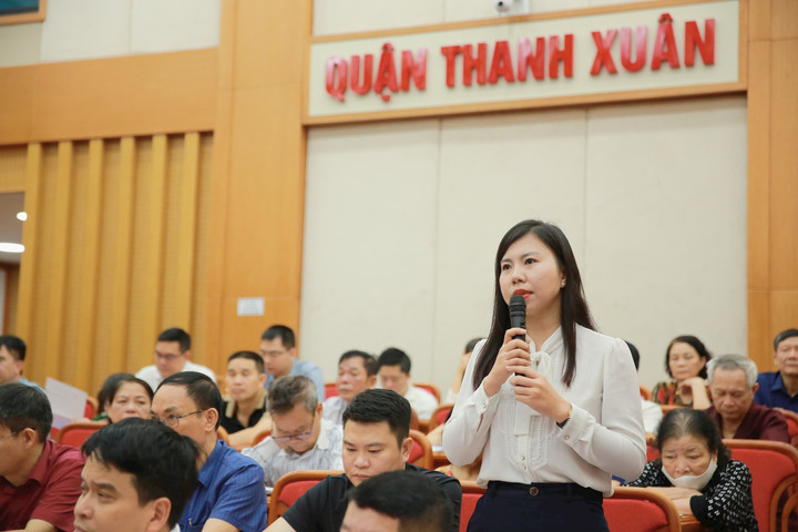 Thanh Xuân: Người dân đồng thuận cao về sắp xếp đơn vị hành chính