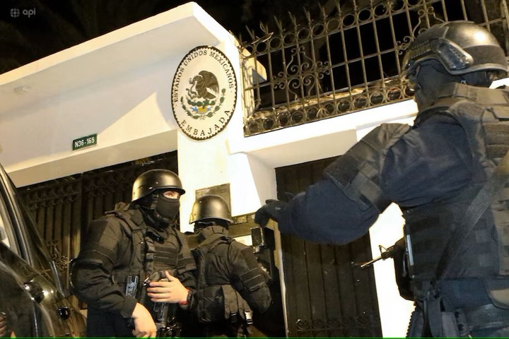 Vụ đột kích Đại sứ quán Mexico là bất hợp pháp