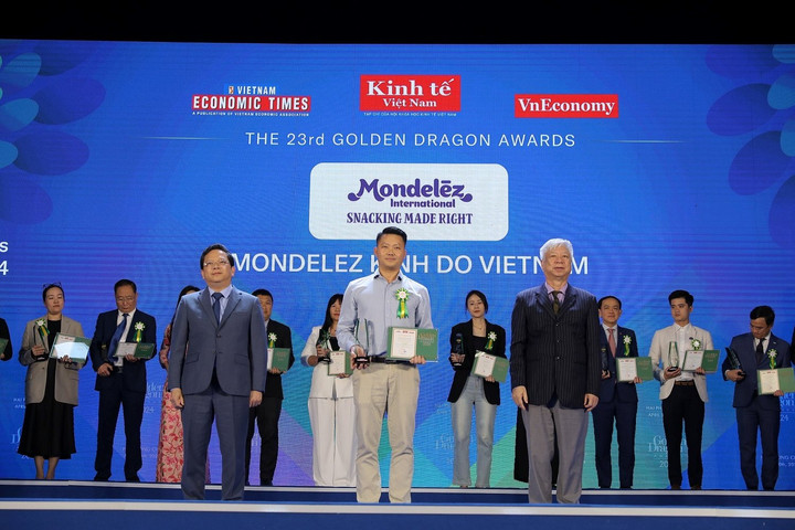 Mondelez Kinh Đô tiếp tục thuộc Top 50 doanh nghiệp có vốn đầu tư nước ngoài tiêu biểu tại Việt Nam