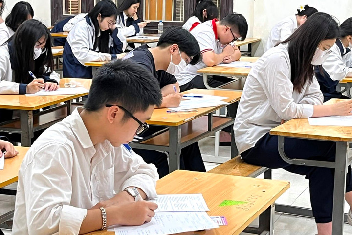 Hà Nội: Gần 75% số học sinh lớp 12 đã đăng ký dự thi tốt nghiệp THPT