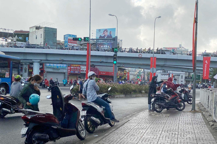 Thành phố Hồ Chí Minh: Giao thông không bị ùn tắc sau kỳ nghỉ lễ