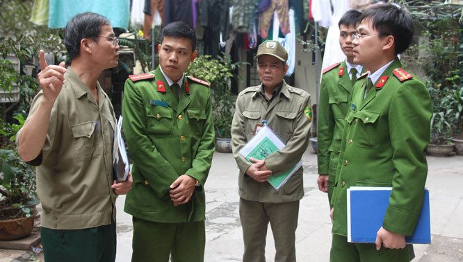 Hà Nội: Kiện toàn, duy trì hoạt động của lực lượng bảo vệ dân phố