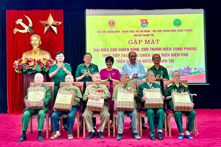 Thanh Trì: Tri ân cựu chiến binh, thanh niên xung phong, dân công hỏa tuyến tham gia chiến dịch Điện Biên Phủ