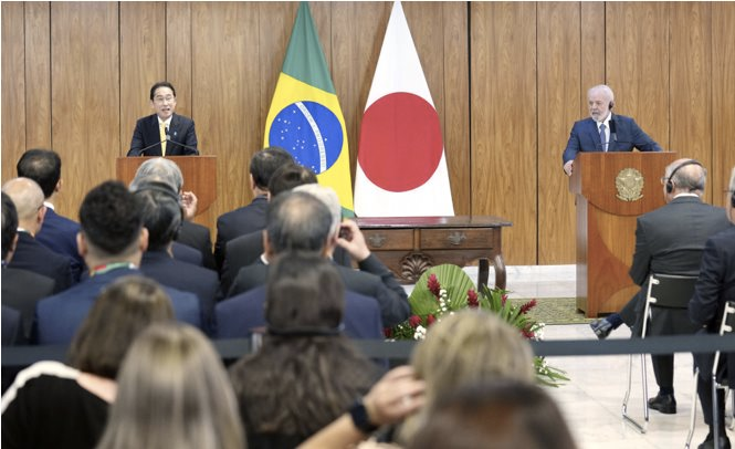 Thủ tướng Nhật Bản cam kết giải quyết các thách thức toàn cầu với Nam Mỹ