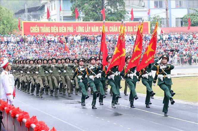 Cận cảnh Lễ diễu binh, diễu hành kỷ niệm 70 năm Chiến thắng Điện Biên Phủ