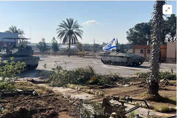 Quân đội Israel kiểm soát cửa khẩu biên giới Rafah giữa Gaza và Ai Cập