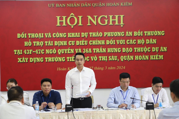 Quận Hoàn Kiếm: Cưỡng chế thu hồi đất để thực hiện Dự án xây dựng Trường Tiểu học Võ Thị Sáu