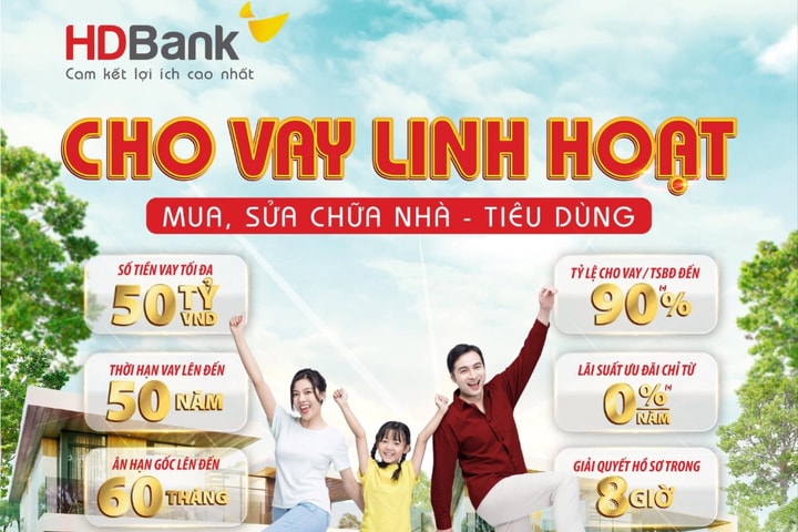 Ân hạn vốn gốc tới 5 năm, HDBank “giải nhiệt” cho người mua bất động sản