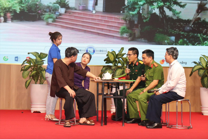 Sôi nổi Hội thi “Dân vận khéo” Cụm thi đua số 1 Bộ Tư lệnh Thủ đô Hà Nội