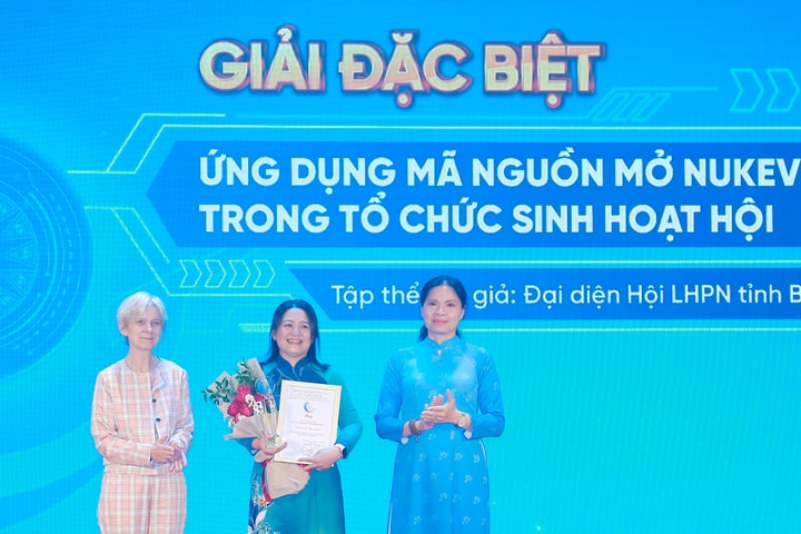 Trao 35 giải cuộc thi "Ứng dụng Công nghệ thông tin trong tổ chức sinh hoạt Hội"