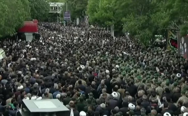 Iran bắt đầu ngày quốc tang cố Tổng thống Ebrahim Raisi