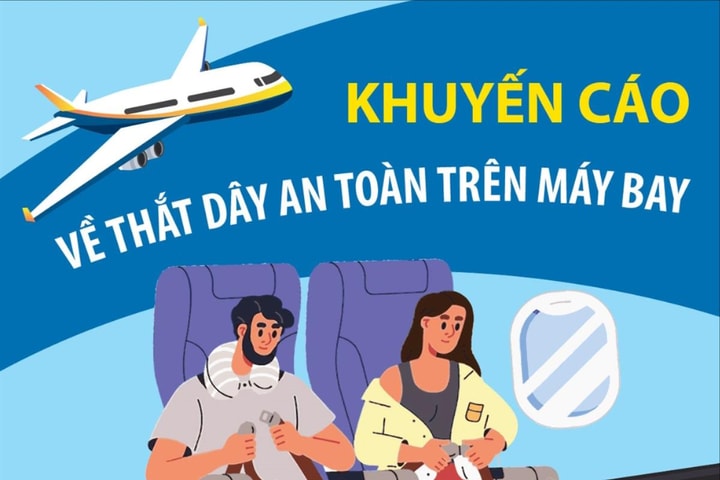 Khuyến cáo về thắt dây an toàn trên máy bay