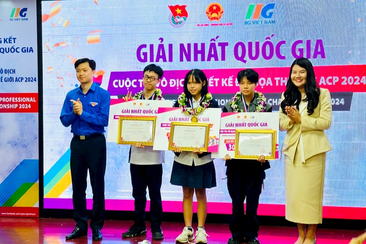 Học sinh, sinh viên Hà Nội giành 2 giải Nhất cuộc thi Vô địch thiết kế đồ họa thế giới