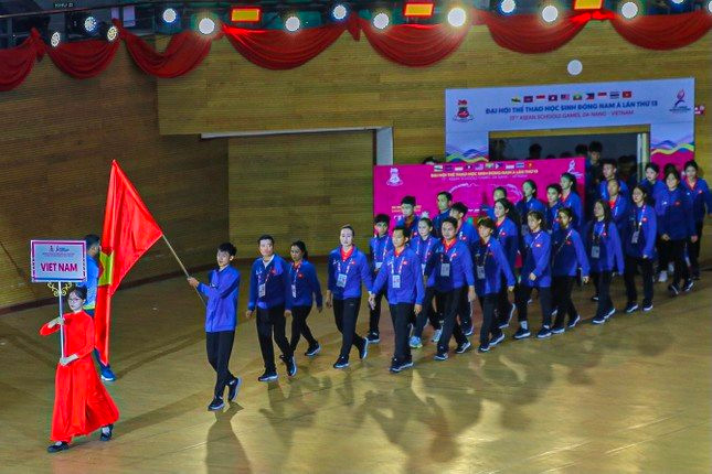 Đoàn thể thao học sinh Việt Nam xếp Nhất toàn đoàn đại hội Đông Nam Á