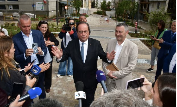 Cựu Tổng thống Pháp Francois Hollande tái tranh cử Quốc hội