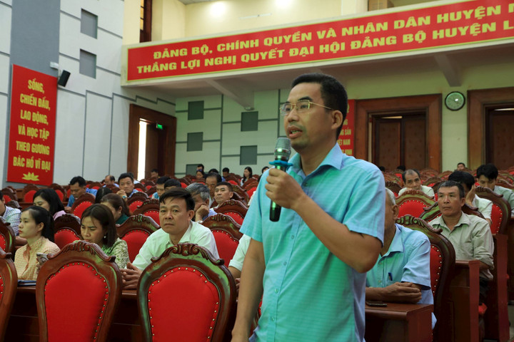 Cử tri huyện Mê Linh kiến nghị sớm nâng cấp, hoàn thiện Cổng dịch vụ công