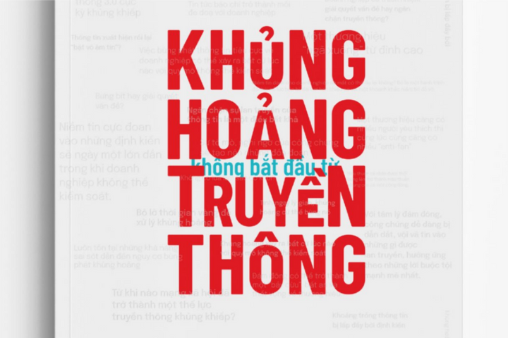 Ra mắt sách “Khủng hoảng không bắt đầu từ truyền thông”