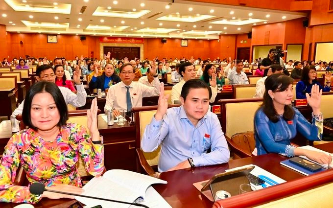 Kỳ họp chuyên đề HĐND thành phố Hồ Chí Minh về quy hoạch thời kỳ 2021-2030