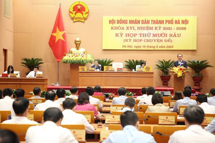 Ngày 1-7 sẽ khai mạc kỳ họp thứ 17 HĐND thành phố Hà Nội