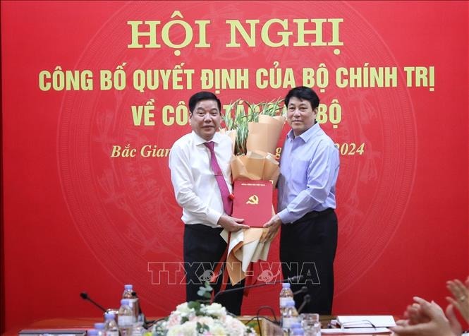 Trung tướng Nguyễn Văn Gấu được điều động giữ chức Bí thư Tỉnh ủy Bắc Giang