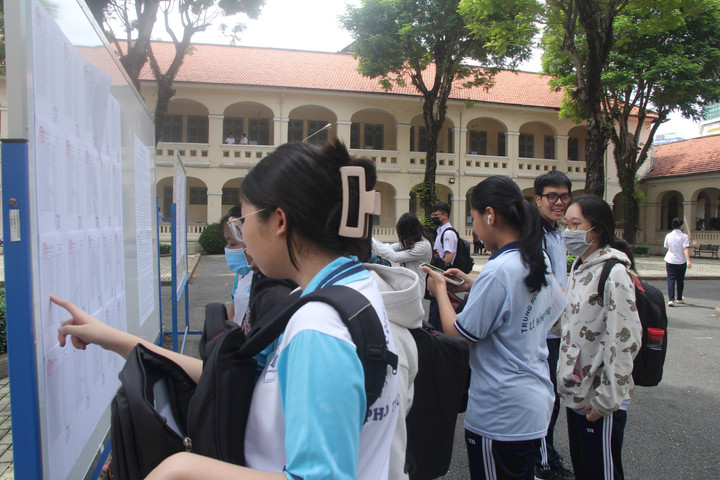 TP Hồ Chí Minh: Khoảng 98% thí sinh dự thi tốt nghiệp THPT đến làm thủ tục