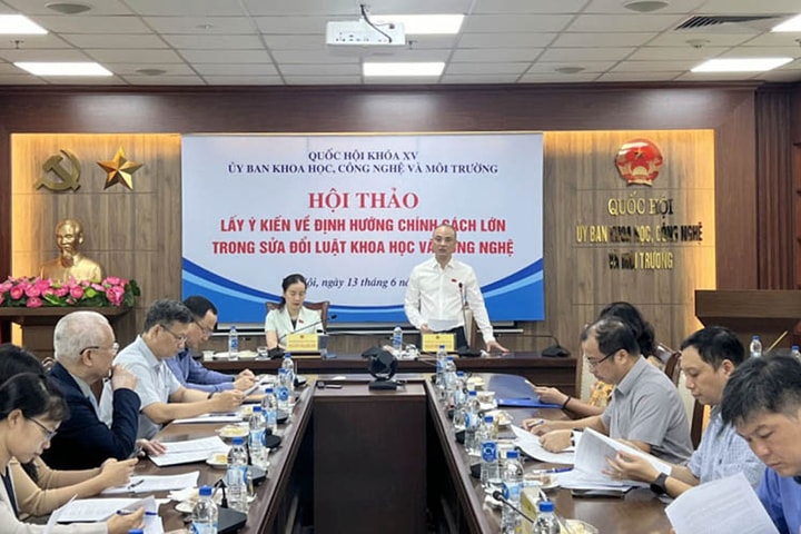 Hoàn thiện thể chế để thúc đẩy khoa học, công nghệ