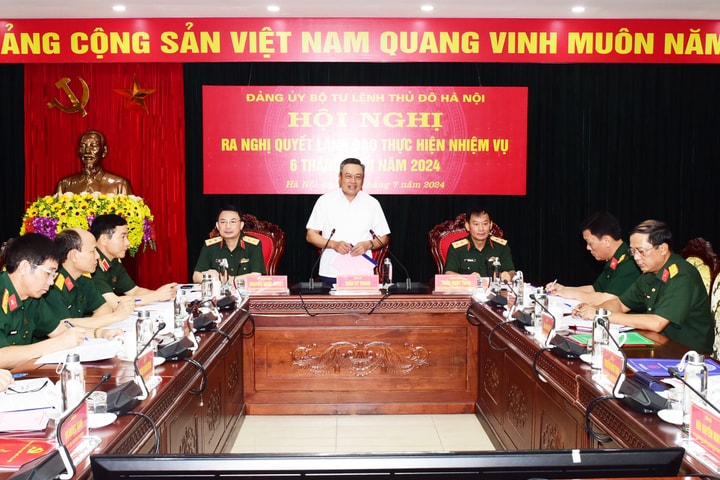 Quyết tâm thực hiện tốt nhiệm vụ quốc phòng - an ninh của Thủ đô