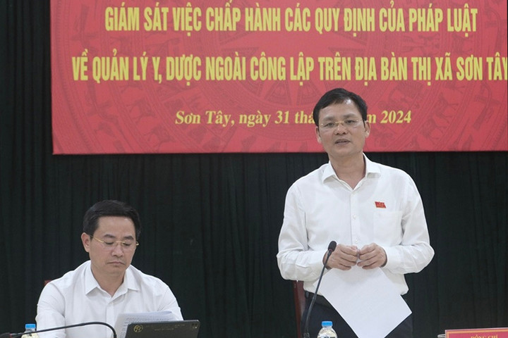 Sơn Tây: Quản lý nhà nước về y, dược tư nhân với mục tiêu cao nhất là sức khỏe người dân