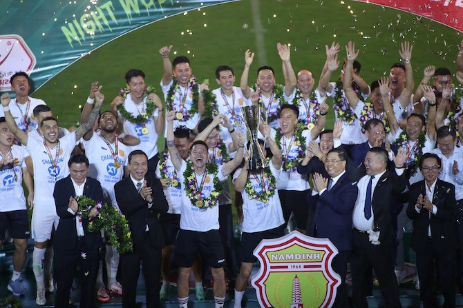 Đội vô địch V.League 2024-2025 sẽ nhận thưởng 5 tỷ đồng