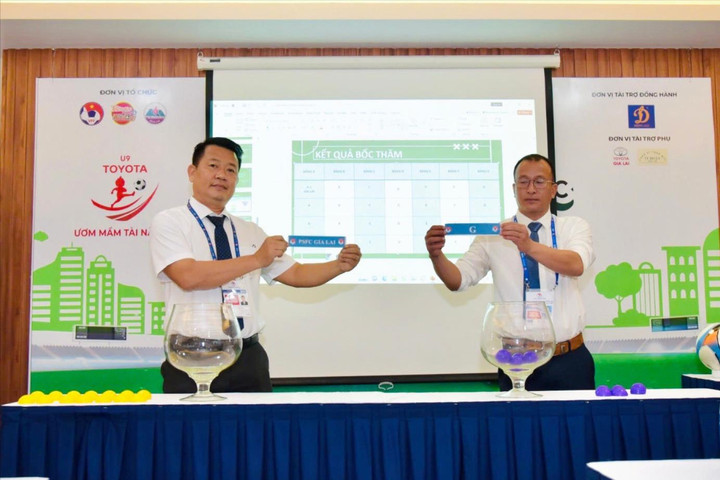 28 đội tranh tài ở Giải Bóng đá U9 toàn quốc 2024