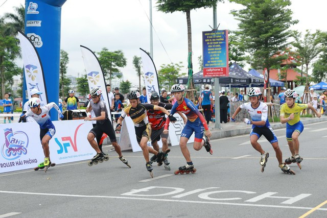 200 vận động viên dự các giải môn Roller Sports 2024