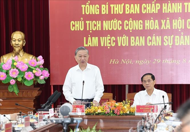 Tổng Bí thư, Chủ tịch nước Tô Lâm: Xây dựng, củng cố ngoại giao thời đại mới