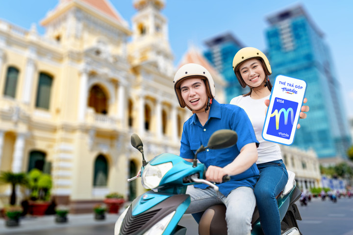 Giảm 50% trên Gojek và Xanh SM khi dùng thẻ trả góp Muadee