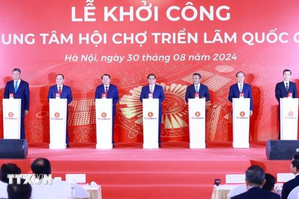 Hà Nội: Khởi công dự án Trung tâm Hội chợ Triển lãm quốc gia quy mô top 10 thế giới