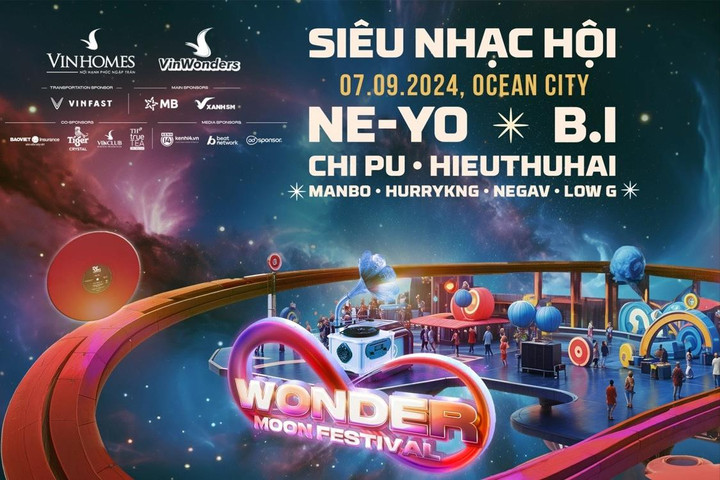 Hé lộ sân khấu “siêu trăng” hoành tráng của 8WONDER Moon Festival