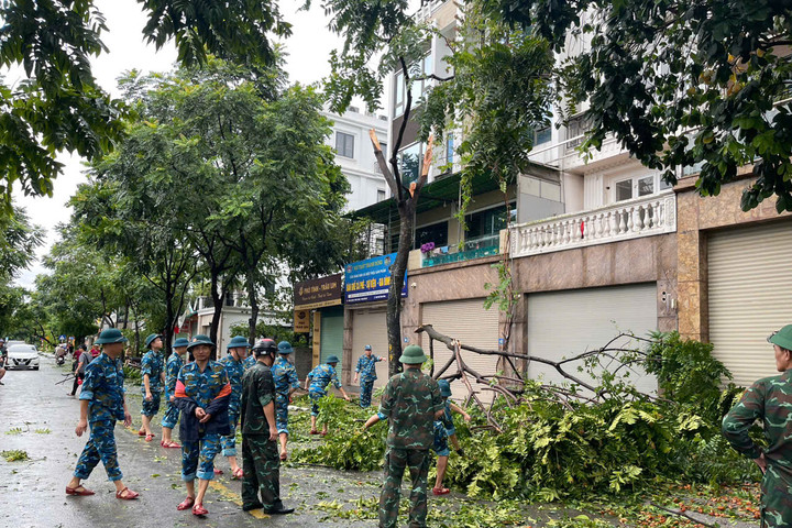 Nhân dân đánh giá cao công tác chỉ đạo, ứng phó bão số 3 trên địa bàn Hà Nội