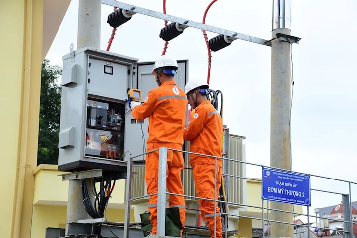 Hà Nội: 100% trạm bơm tiêu thoát nước đã được cấp điện ổn định
