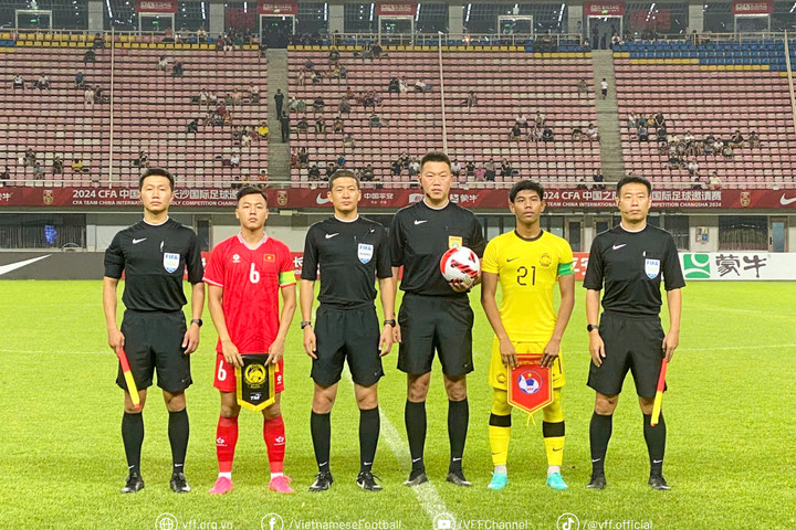 Thắng U22 Malaysia, U22 Việt Nam xếp hạng Ba giải CFA Team China 2024