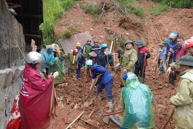 Sập nhà điều hành thủy điện Đông Nam Á - Nậm Lúc ở Lào Cai khiến 5 người mất tích