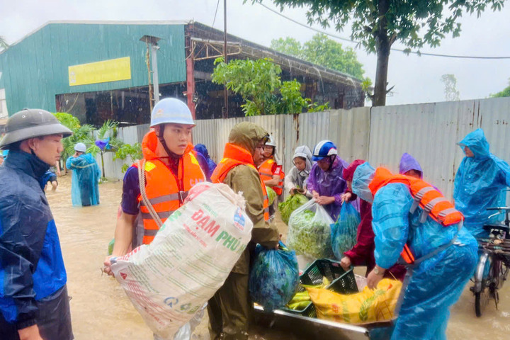 Huyện Thanh Trì: 100% diện tích sản xuất nông nghiệp tại các xã vùng bãi bị ngập úng